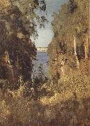 Levitan, Isaak Gorge oil on canvas